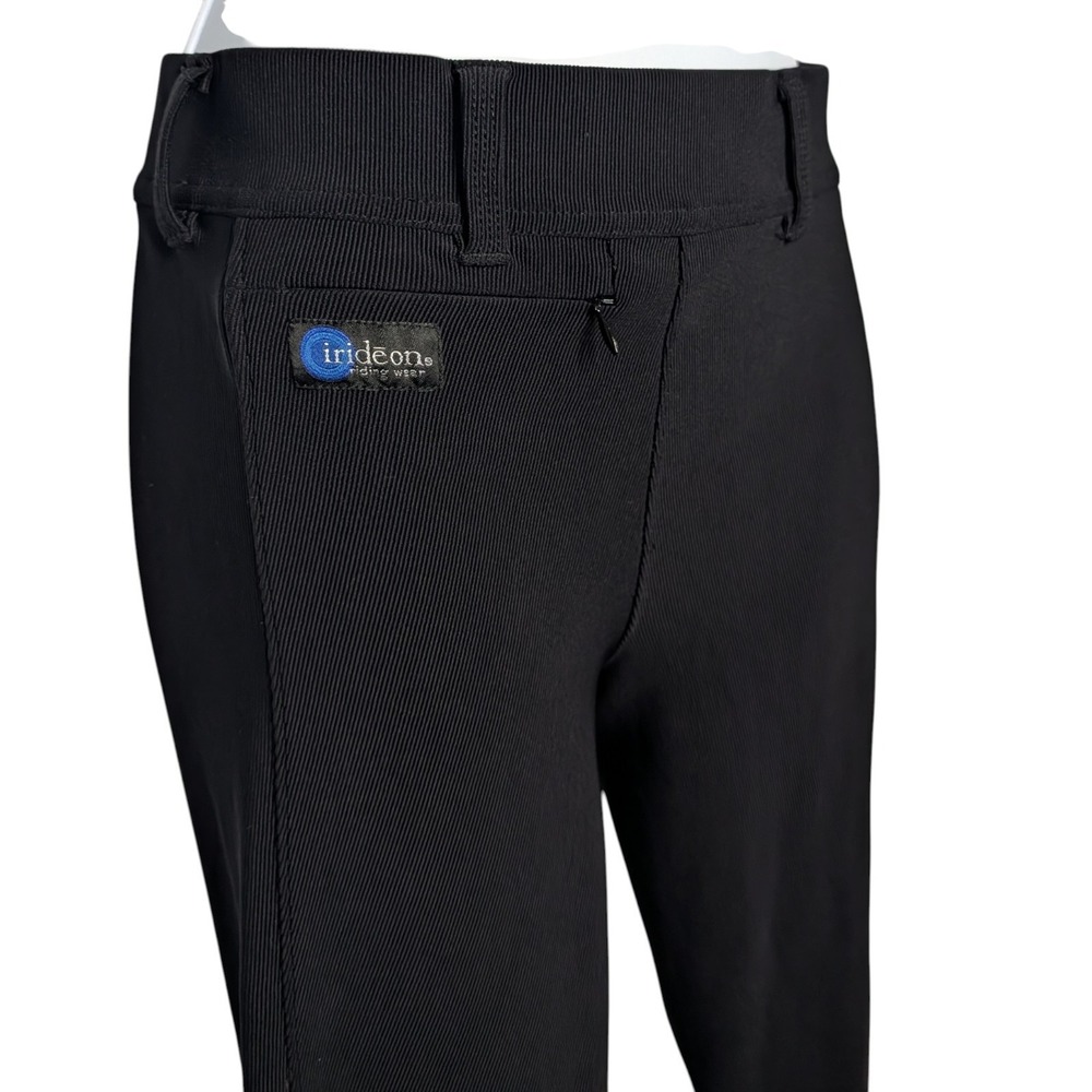 Irideon Womens Size Medium Long Black Riding Pants Horseback Riding Bootcut - Picture 4 of 7